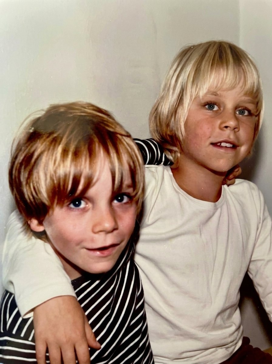 Anton & Luis als Kinder